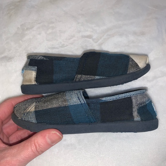 Tom’s Toddler Shoes, Velcro open. Sz. T10 (unisex) - Picture 7 of 9